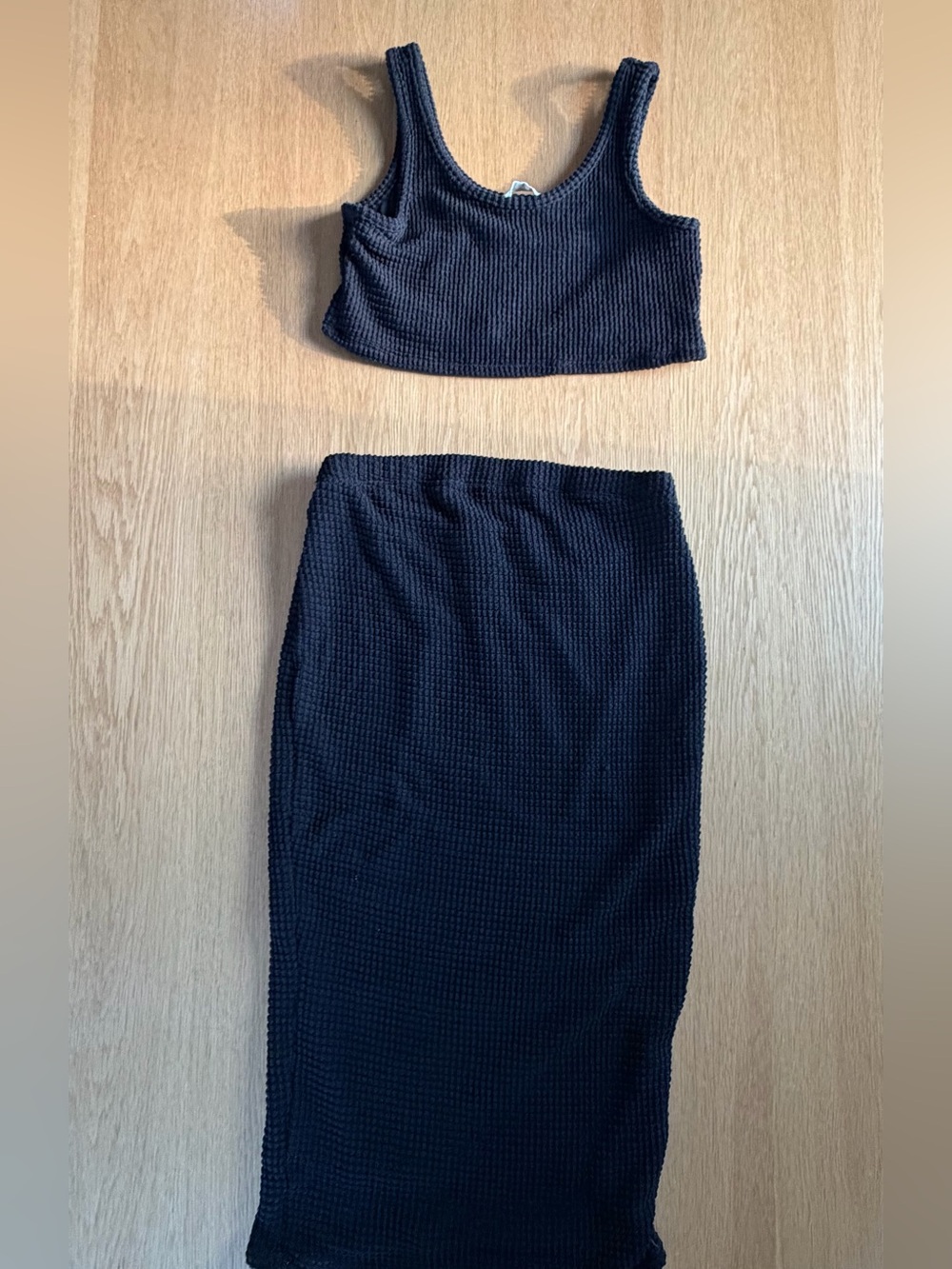 H&M MAMA Maternity 2-Piece Top & Skirt Set